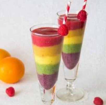 Tutti-Frutti smoothie Cocktail Recipe Foodhyme